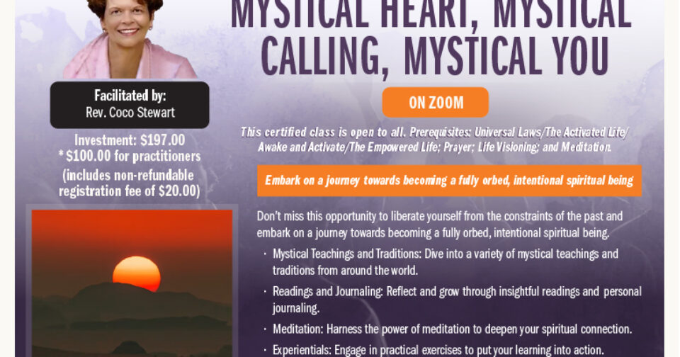 Mystical Heart, Mystical Calling, Mystical You