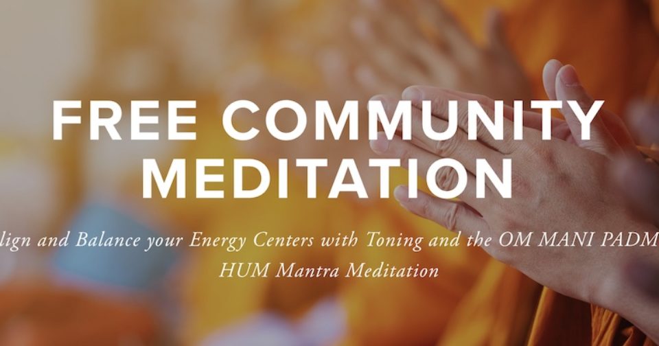 Free Community Meditation