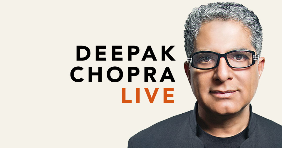 Deepak Chopra Live: Book Launch, Talk & Signing