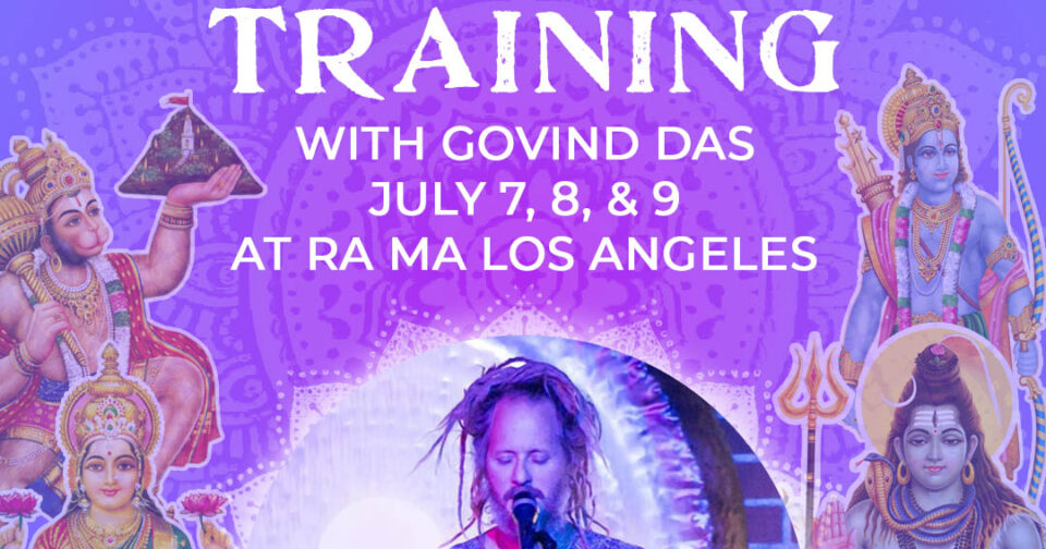 In-Person Kirtan Training with Govind Das!