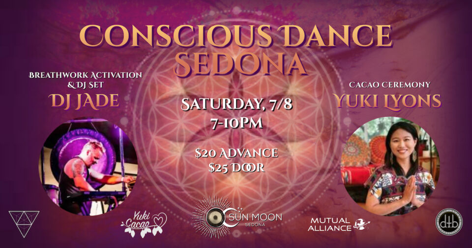 Conscious Dance Sedona with Jade & Yuki Lyons