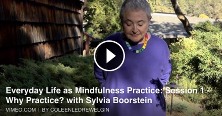 Everyday Life as Mindfulness Practice with Sylvia Boorstein