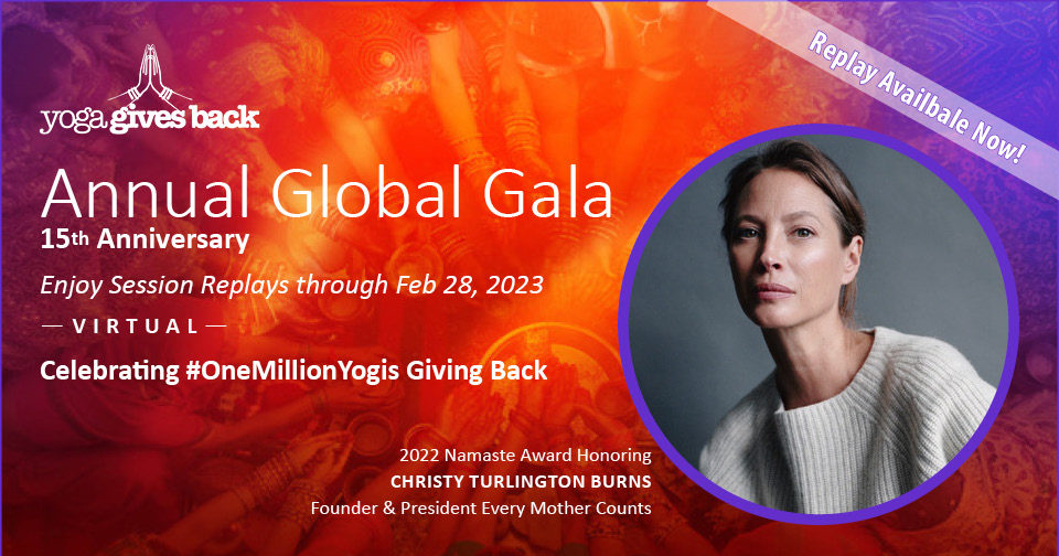 Yoga Gives Back Annual Global Gala 2022