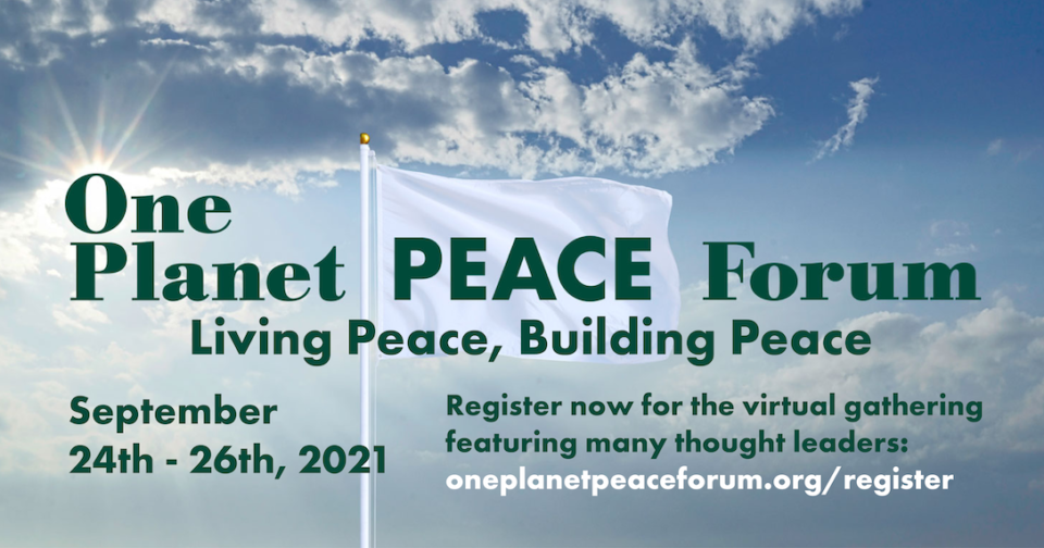 One Planet Peace Forum 2021