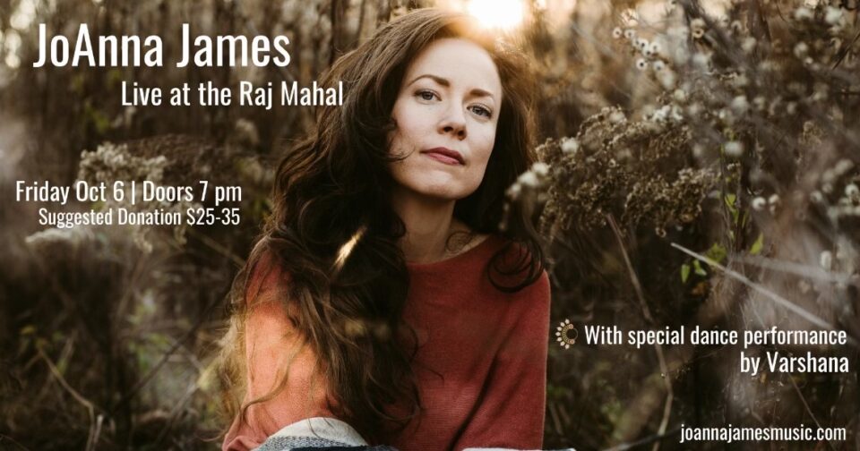 JoAnna James: Live @ the Raj Mahal