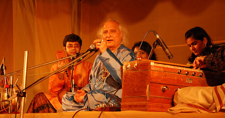 Bhajan sung in Raga Yaman Kalyaan