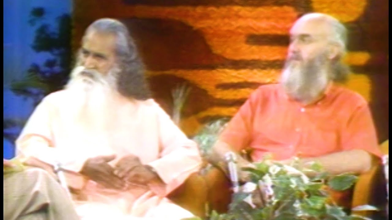 Sri Swami Satchidananda and Ram Dass