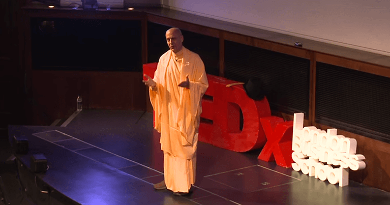 TEDx London: The Miracle of Life with Radhanath Swami